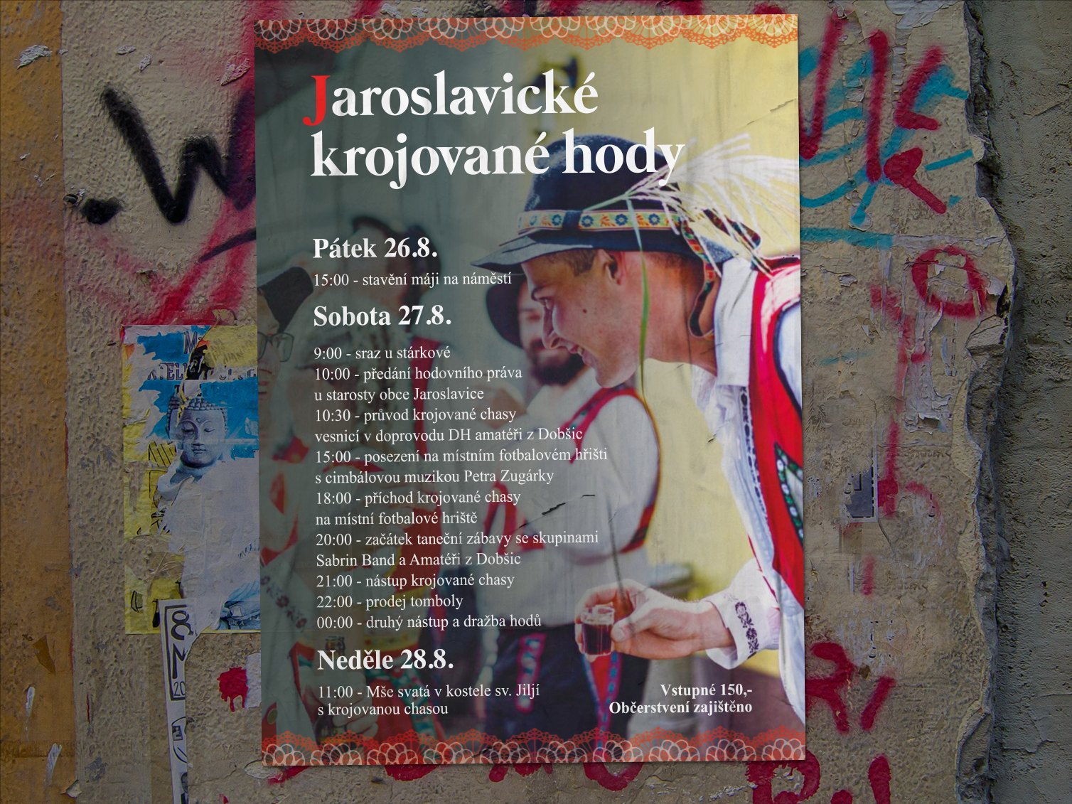 Plakát Jaroslavické krojované hody