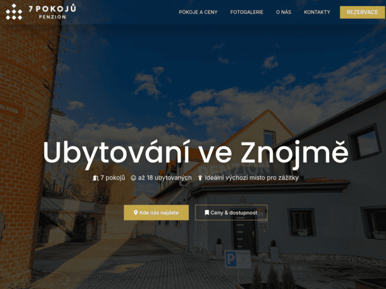 Penzion 7 pokojů