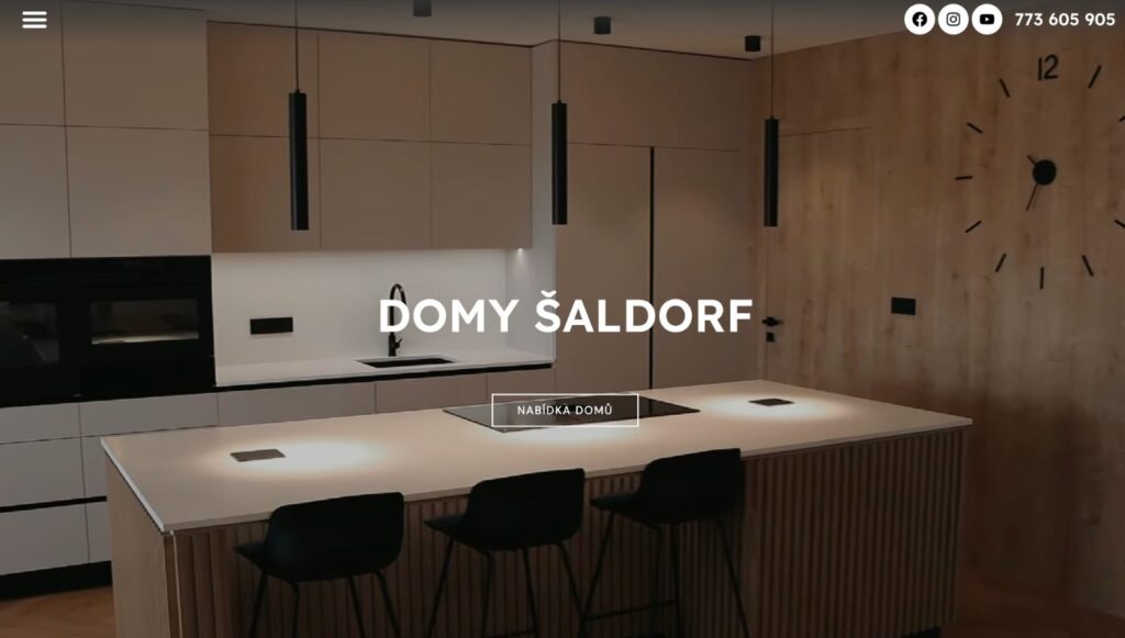 Web Domy Šaldorf