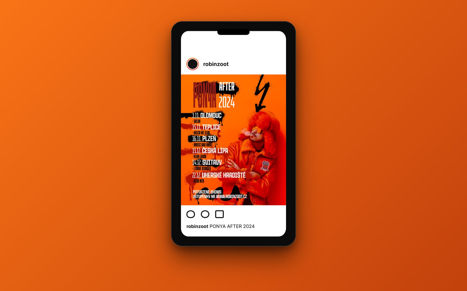 Instagramový post Ponya After 2024